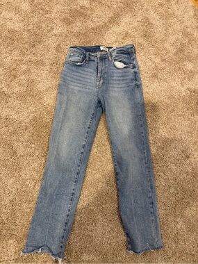 Kensie Light Blue Straight Leg Jeans